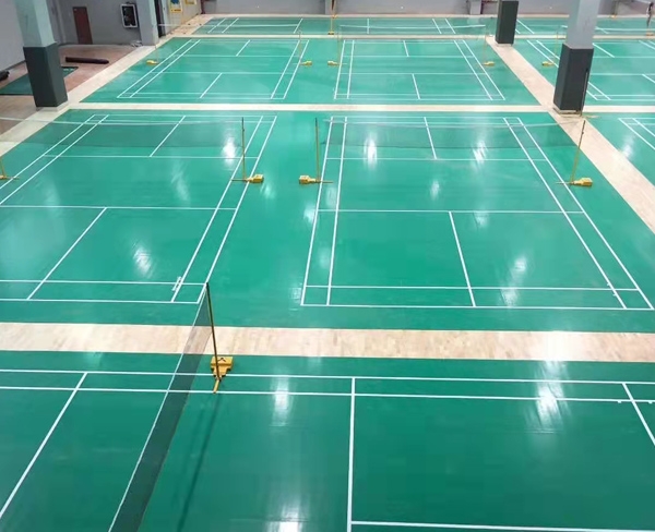 省全民健身中心运动木地板及网球场