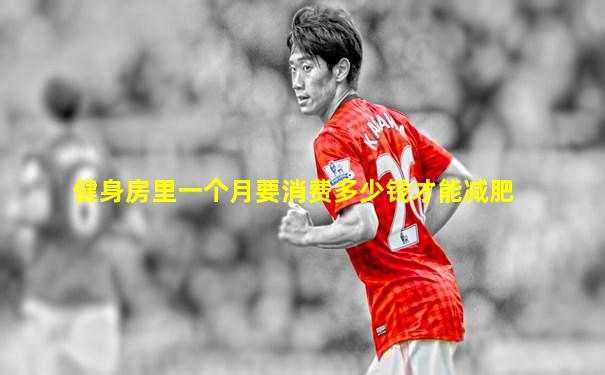 健身房里一个月要消费多少钱才能减肥