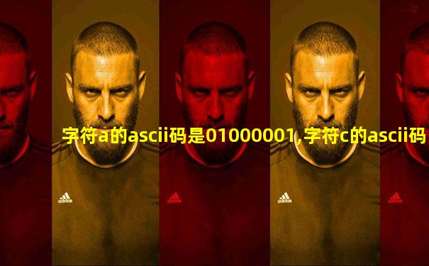 字符a的ascii码是01000001,字符c的ascii码是