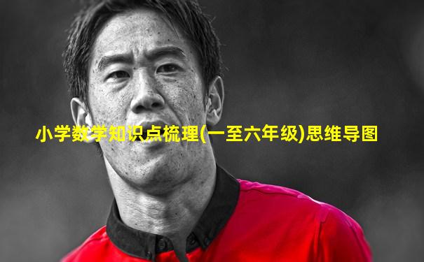 小学数学知识点梳理(一至六年级)思维导图