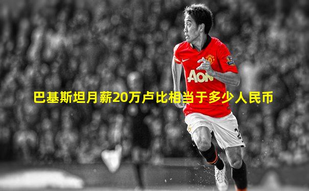 巴基斯坦月薪20万卢比相当于多少人民币
