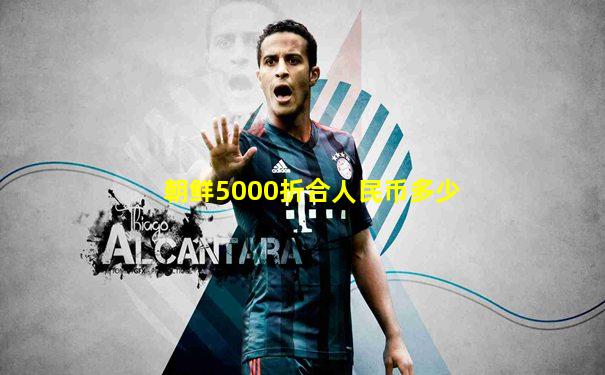 朝鲜5000折合人民币多少